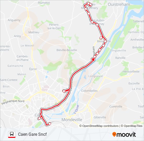 RESAGO 2 bus Line Map