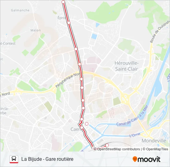 NOMAD 101  Line Map