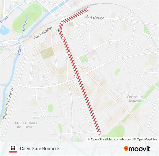 NOMAD 108  Line Map