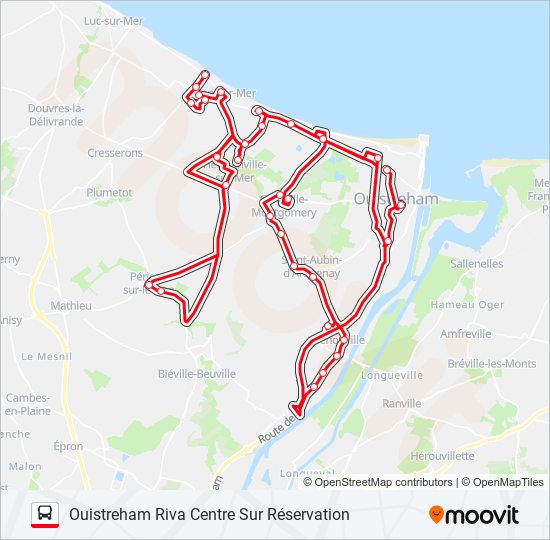 RESAGO 5 bus Line Map