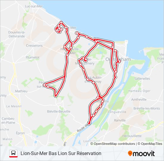 RESAGO 5 bus Line Map