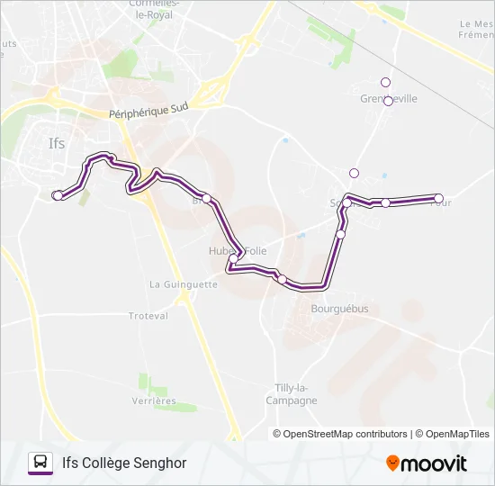 138 Bus Line Map