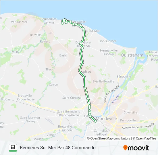 LIGNE 3 Bus Line Map