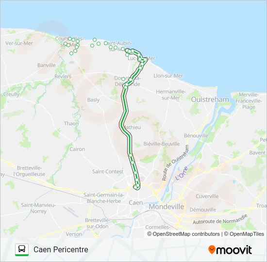 LIGNE 3 Bus Line Map