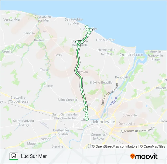 LIGNE 3 Bus Line Map