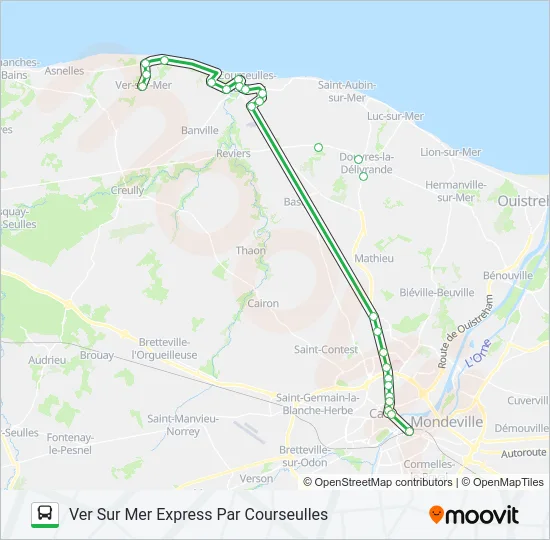 LIGNE 3 Bus Line Map