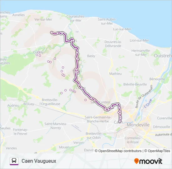 LIGNE 6 Bus Line Map