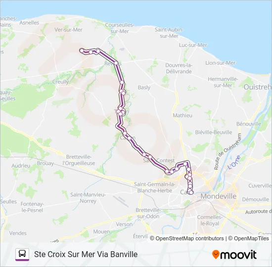 LIGNE 6 Bus Line Map