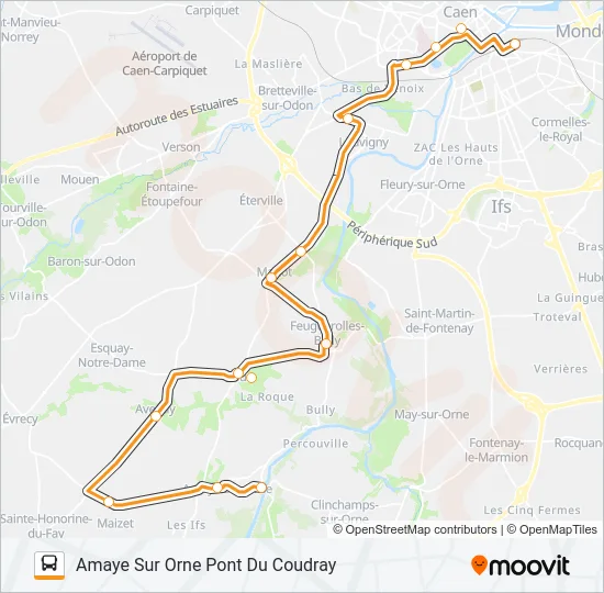 LIGNE 11 Bus Line Map