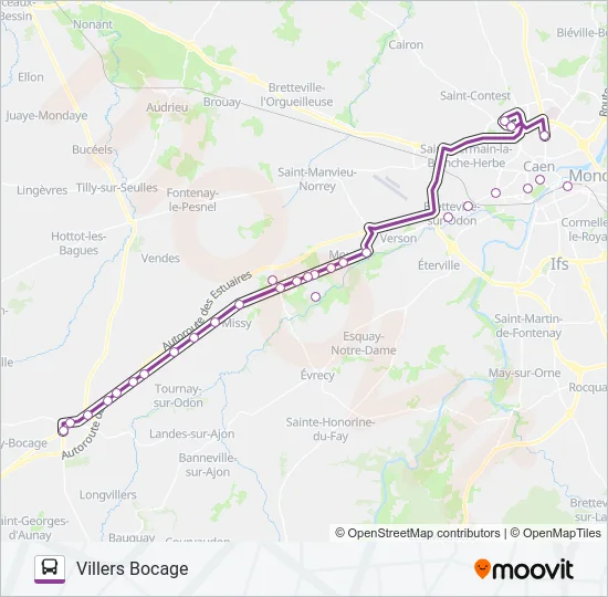 LIGNE 31 Bus Line Map