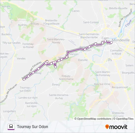 LIGNE 31 Bus Line Map