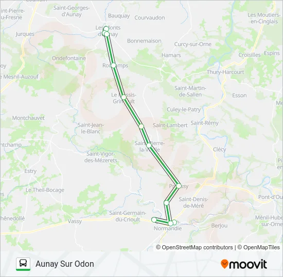 LIGNE 131 Bus Line Map
