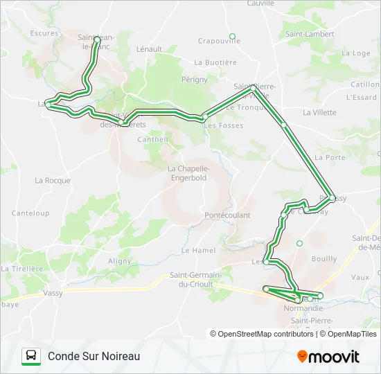 LIGNE 131 Bus Line Map