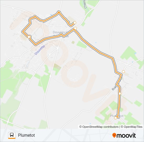 LIGNE 146 bus Line Map