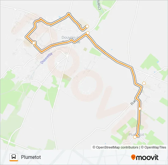 LIGNE 146 Bus Line Map