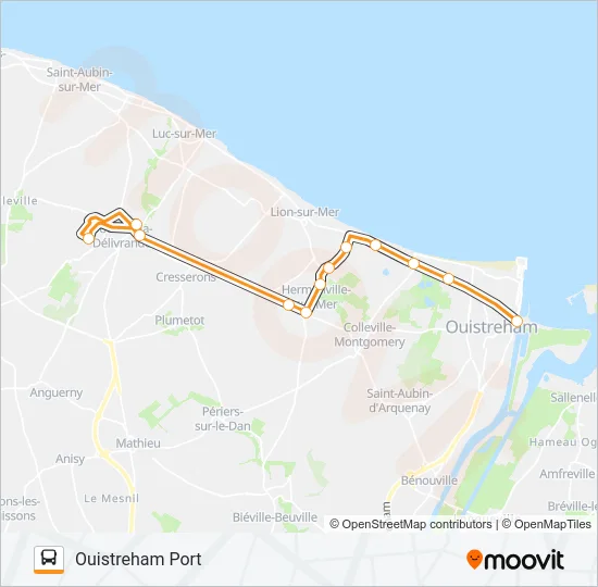 LIGNE 146 Bus Line Map