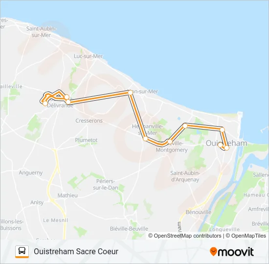 LIGNE 146 Bus Line Map