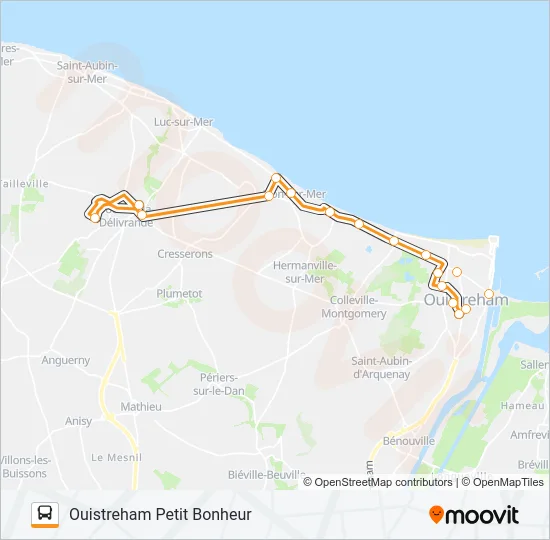 LIGNE 146 Bus Line Map