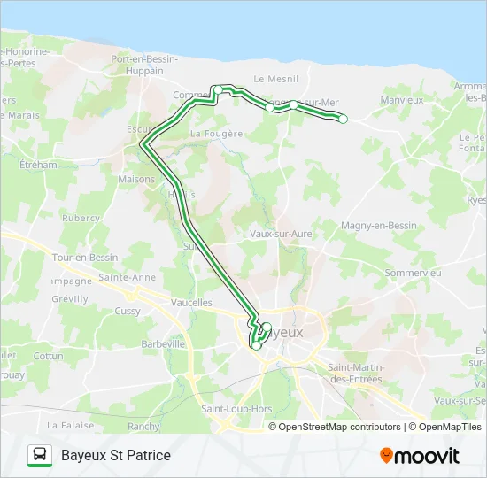 LIGNE 170 Bus Line Map