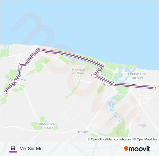 LIGNE 174 Bus Line Map