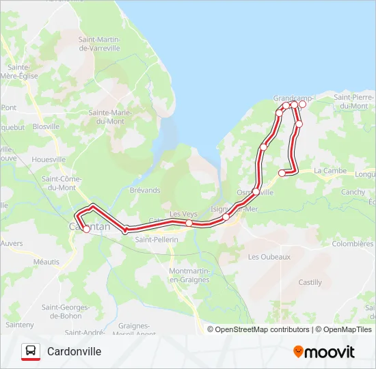 LIGNE 179 Bus Line Map