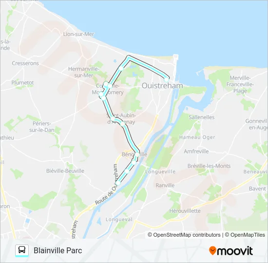 LIGNE 101 TWISTO Bus Line Map