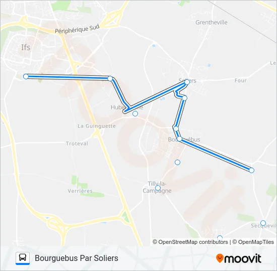 LIGNE 137 TWISTO Bus Line Map