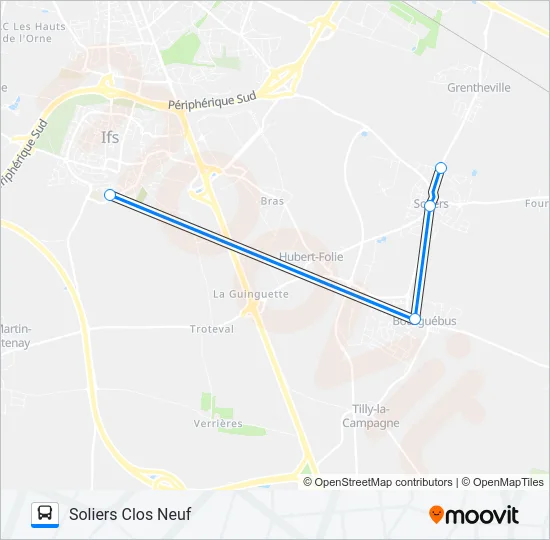 LIGNE 137 TWISTO Bus Line Map