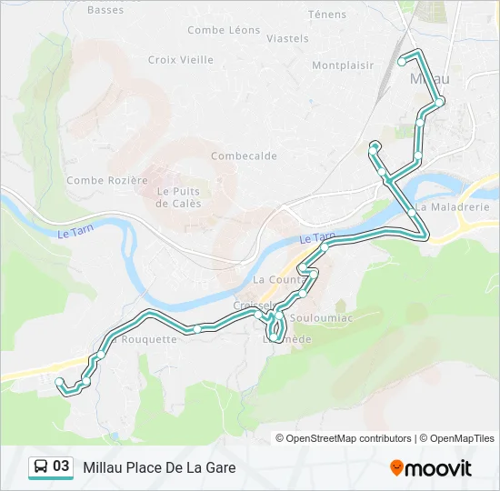 03 Bus Line Map