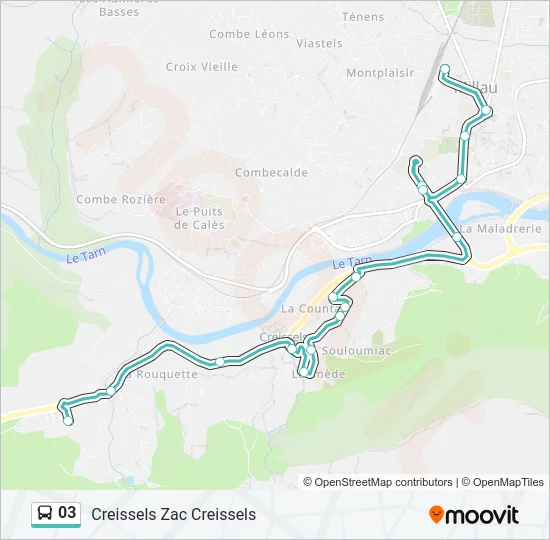 03 Bus Line Map
