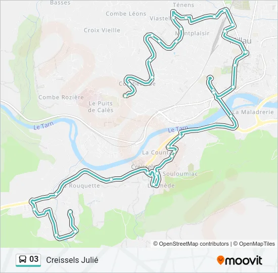 03 Bus Line Map
