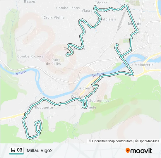 03 Bus Line Map