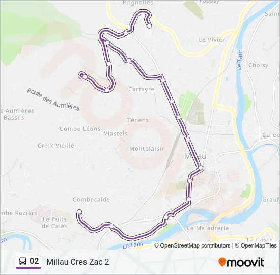 02 Bus Line Map