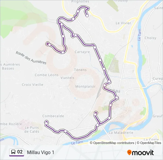 02 Bus Line Map