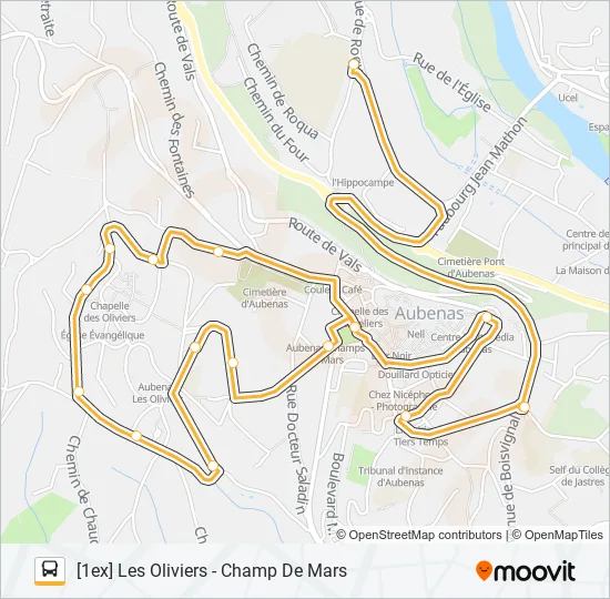01 Bus Line Map