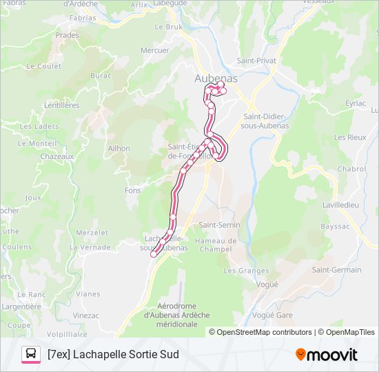 07 bus Line Map