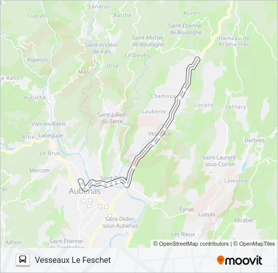 22 Bus Line Map