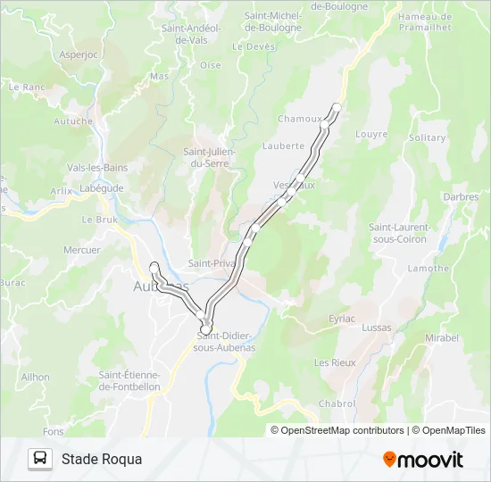 22 Bus Line Map