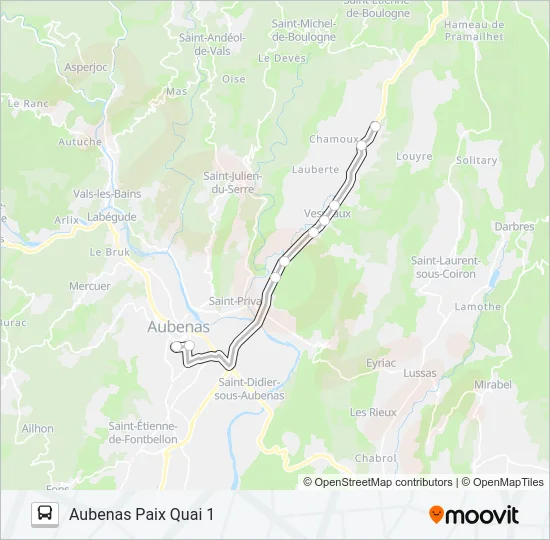 22 Bus Line Map