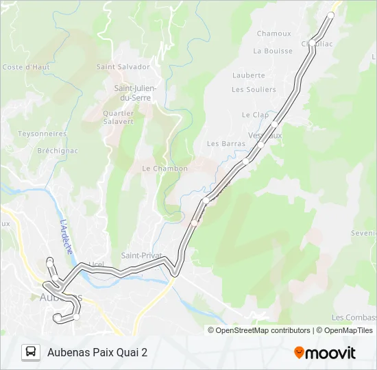 22 Bus Line Map