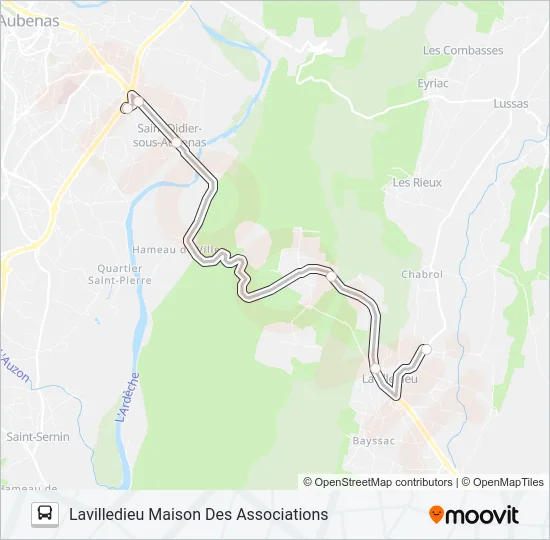 23 Bus Line Map