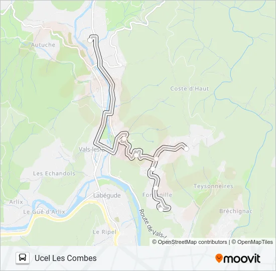 67 Bus Line Map