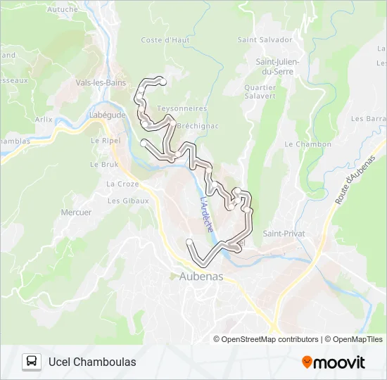 69 Bus Line Map