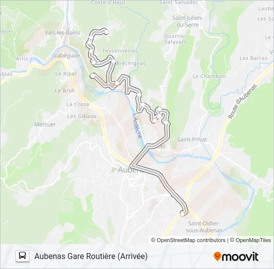 69 Bus Line Map