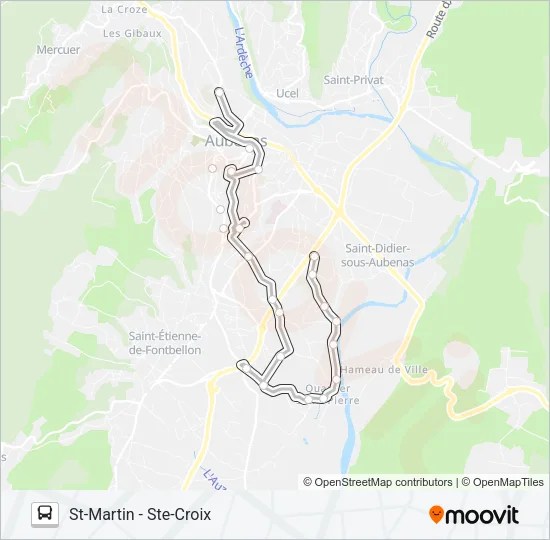 L21 Bus Line Map