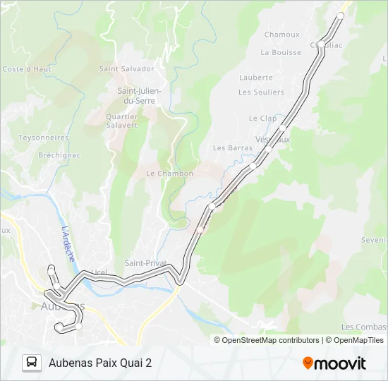 L22 Bus Line Map