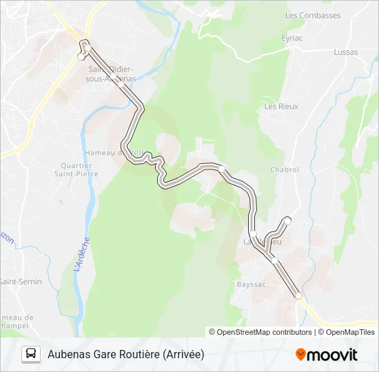 L23 Bus Line Map