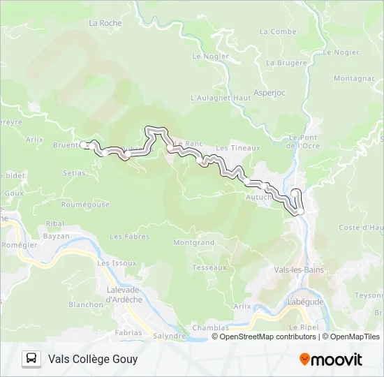 L64 Bus Line Map