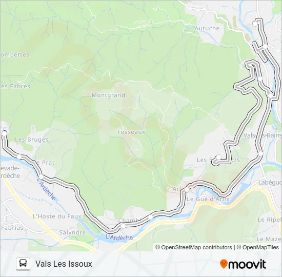 L65 Bus Line Map