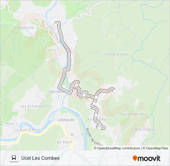 L67 Bus Line Map